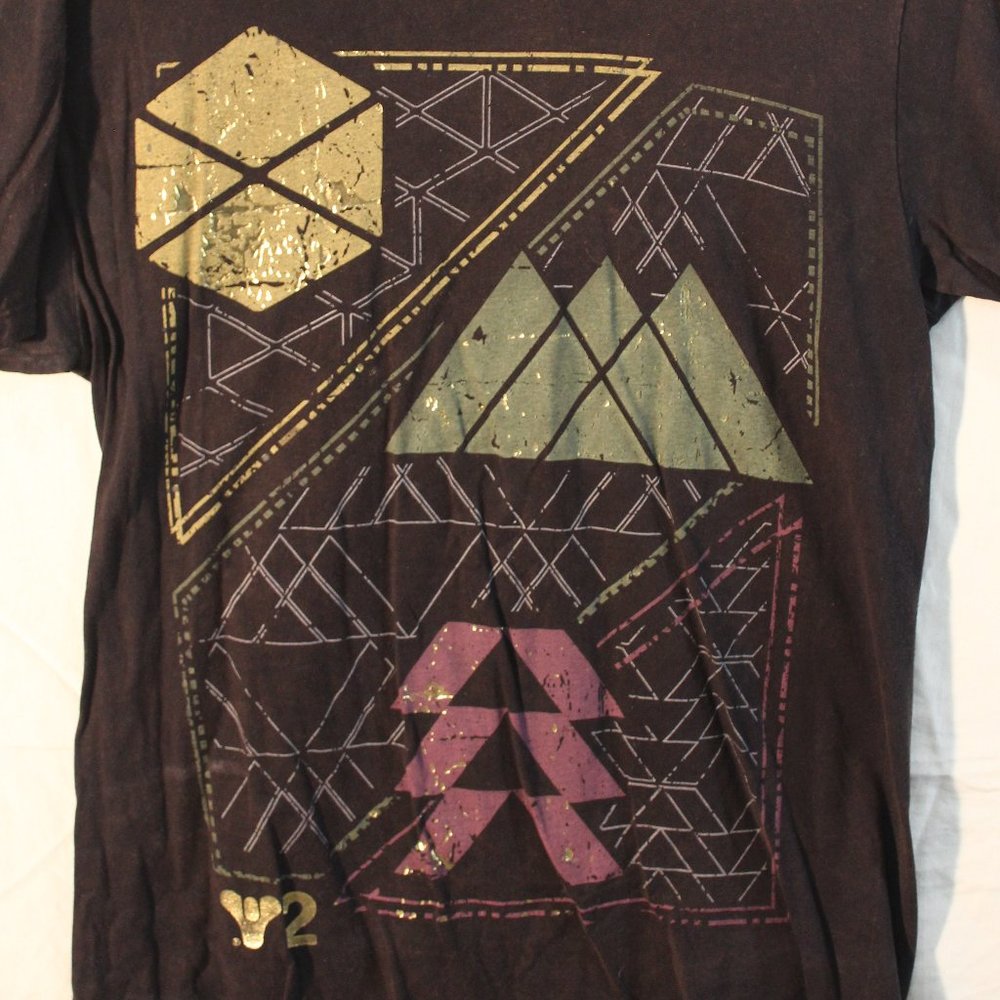 Bungie - Destiny The Game Player Class Logos Printed T-shirt